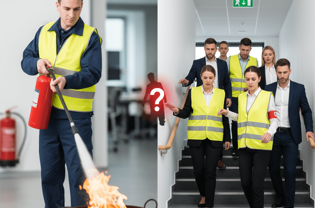 Brandschutz- & Evakuierungshelfer: Doppelrolle oder Risiko?
