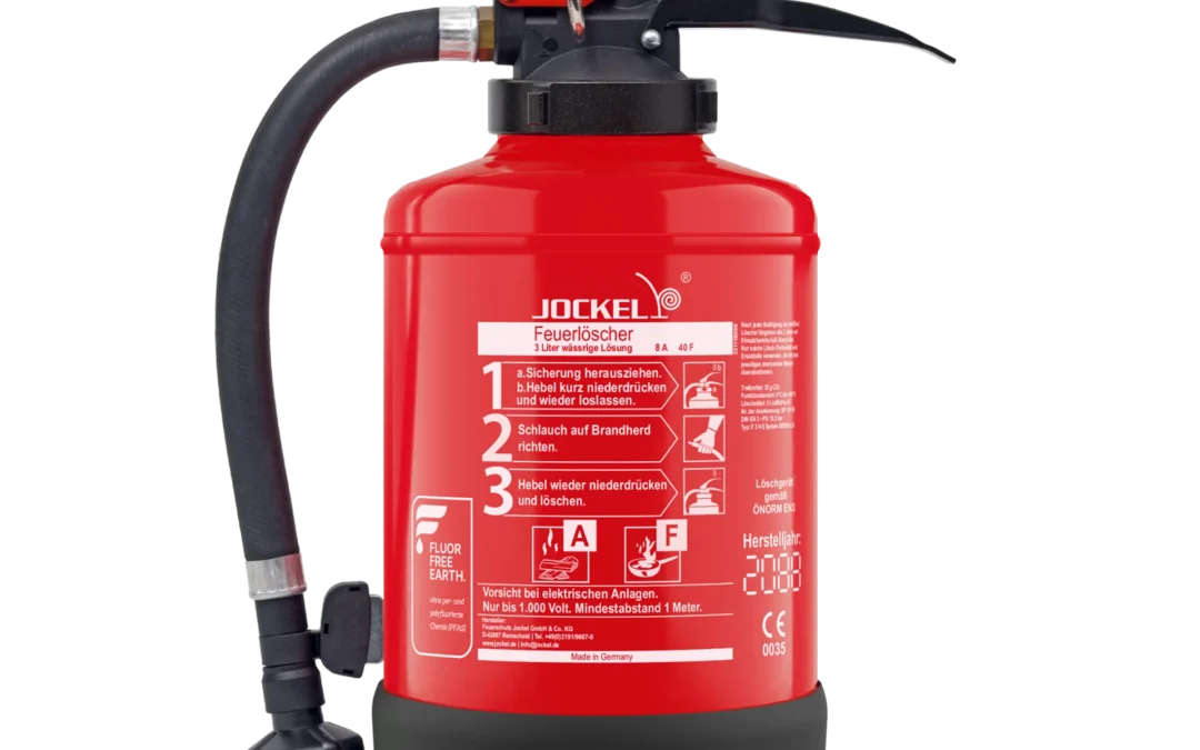 Jockel F3H8 System GREEN 2.0 – Umweltfreundlicher Fettbrand-Feuerlöscher