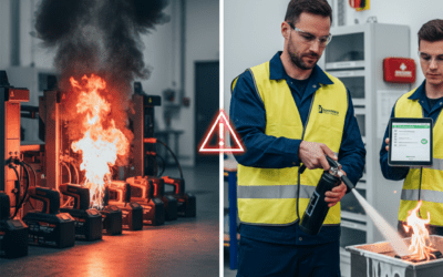 Akku-Brand im Betrieb: Schutz vor Li-Ion-Gefahren & Haftung